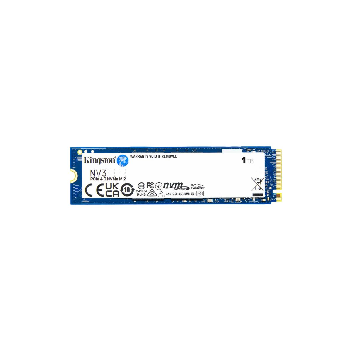 Kingston NV3 M.2 2280 PCIe NVMe Gen4 SSD SNV3S
